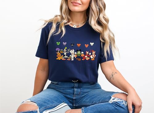 Mickey Sweatshirt, Mickey and Friends Halloween Sweatshirt, Mickey Halloween Shirt, Mickey and Friends shirt, Halloween sweatshirt, Multicolor3