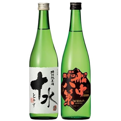 全国燗酒コンテスト 燗酒部門 最高金賞 「大山 特別純米酒 十水 とみず」「司牡丹 船中八策 純米 超辛口 」720ml 2本 ギフトボックス 日本酒 飲み比べ