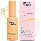 grace & mstella Vitain C Serum (50ml /1.7 fl oz) - Brightening Vitamin C Face Serum with Hyaluronic Acid - To Reduce Dullness & Dark Spots - Vegan Skincare