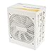 Produktbild ENERMAX Revolution D.F. 12 ATX3.1 PCI-e 5.1 Ultrakompakt 850W Netzteil 80Plus Gold Snow White (Vollmodular, 50% Semi-Fanless, 12V-2x6); ETV850G-W, weiß