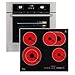 Produktbild KKT KOLBE Autarkes Herdset | 60cm Einbaubackofen BO8810SS | 59cm Kochfeld CH5901AL | Grill | Heißluft | Teleskopauszüge | Timer | 2-fach Wärmeschutzverglasung | Kindersicherung | SET8810CH59AL
