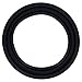 Fielect 6.5 Inch Speaker Rubber Edge Surround Rings Replacement Parts for Speaker Repair or DIY 2pcs