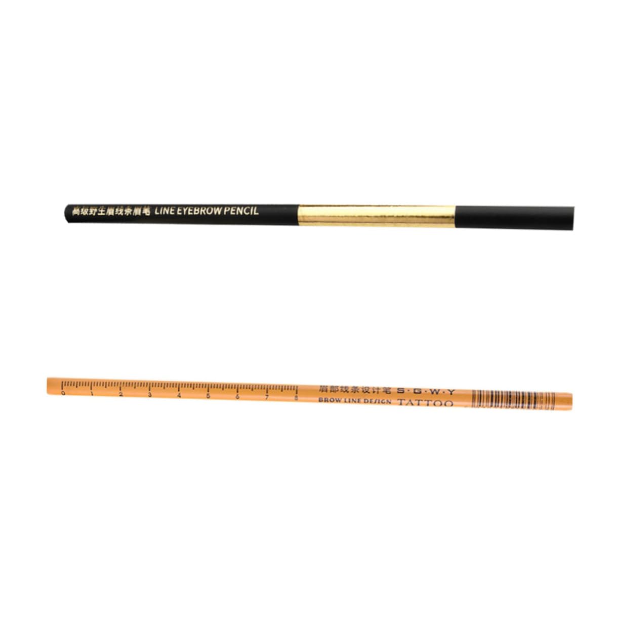 FRCOLOR 6 piezas lápiz de cejas marrón delineador de ojos lápices de maquillaje lápices para dibujar cejas sombra de ojos marrones de maquillaje de mujer portátil línea de
