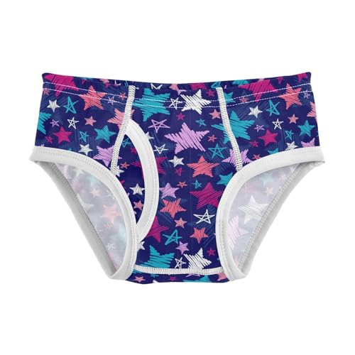 Cotton Little Boys Briefs Soft Star Toddler Underwear