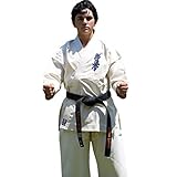 Victorbudo USA 14oz Kyokushin Karate Uniform Kids gi & Adult Martial Arts uniform Unisex Karate Gi Unbleached Size 4