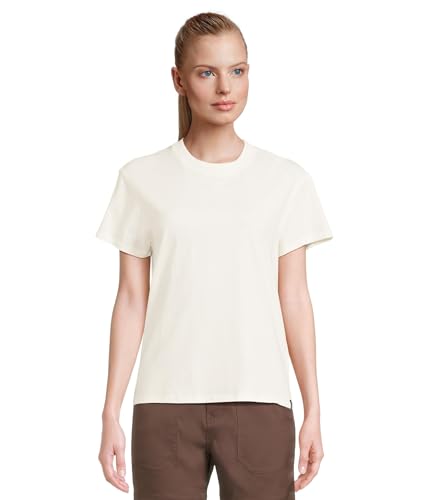 T-Shirt à Manches Courtes pour Femme prAna Haut Léger Été Col Rond
