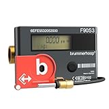 Wärmezähler Elster F90S3 Qp2,5 DN20 130mm Flügelrad