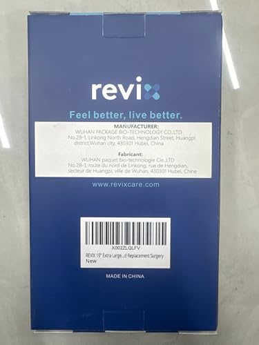 Image of REVIX 19 inch Extra Large Knee Ice Pack Wrap Around Entire Knee, Reusable Gel Cold Pack for Discomfort and Post-Workout Fatigue, Cold Compress, Enhance Comfort and Recovery (Pack of 2)