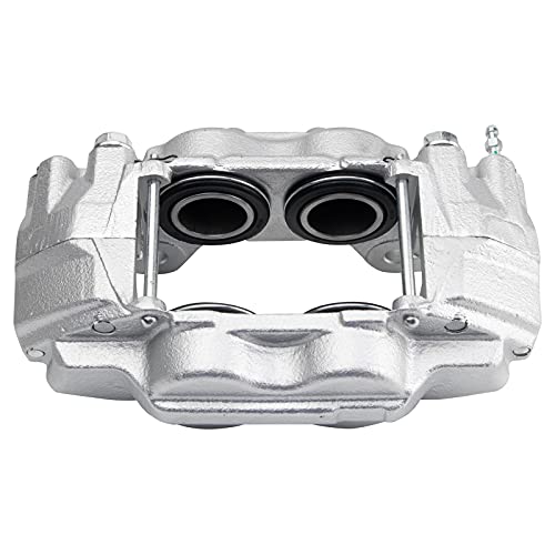 Image of TRQ Front and Rear Brake Caliper Set Zinc Coated Brackets Compatible with 2003-2005 Toyota 4Runner 2007-2014 FJ Cruiser