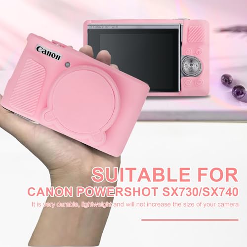 Funda compatible Canon PowerShot SX740/SX730 color rosa miniatura 2