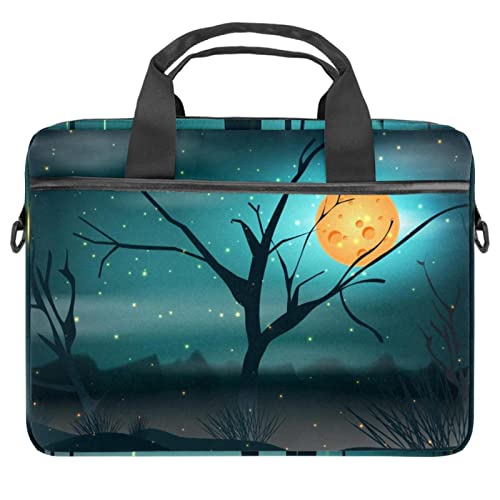 Sacoche ordinateur portable 13.3 housse bandoulière Tree Night 14