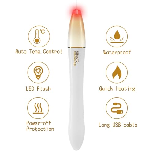 Image of Heating Rod USB Auto Heating Rod Warming StickHeating Stick Heater【42℃ Quick Heating /Auto Temperature Regulation】 Drying Stick Diatomite Absorbent Stick 2-Piece Set