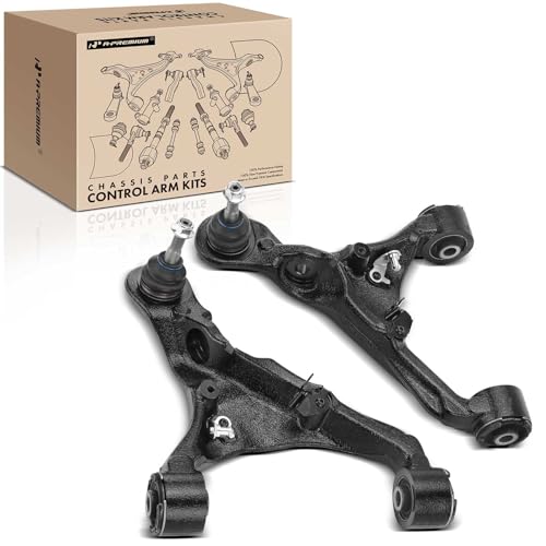 A-Premium 2 x Front Upper Control Arm, with Ball Joint & Bushing, Compatible with Land Rover Range Rover Sport 2010 2011 2012 2013