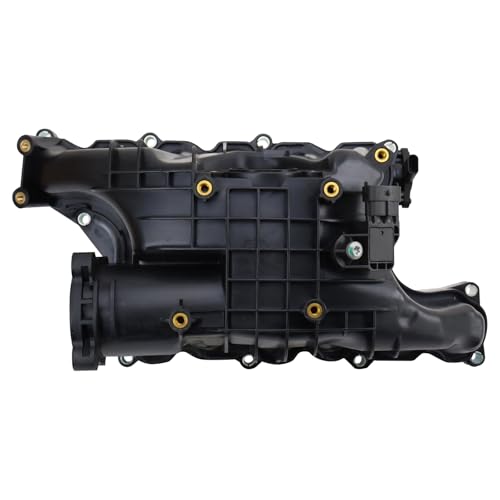 Image of TRQ Upper Intake Manifold Compatible with 2021-2023 Jeep Gladiator 2014-2019 Grand Cherokee 2020-2023 Wrangler 2014-2023 Ram 1500 2019 1500 Classic