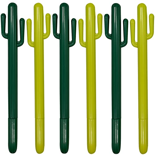 15 bolígrafos de gel negros en forma de cactus Maydahui miniatura 1