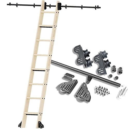 Rail d'échelle rétractable pour optimiser l'espace de votre salon - 2