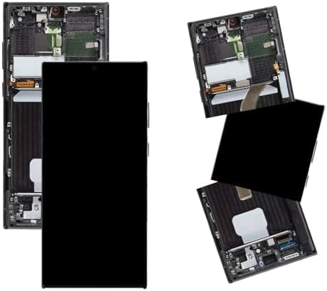 OEM Screen Replacement kit for Samsung Galaxy S22 Ultra 6.8" Original AMOLED S22Ultra 5G SM-S908U SM-S908U1 Display Touch Screen Digitizer Assembly (with Black Frame) — 사진 4