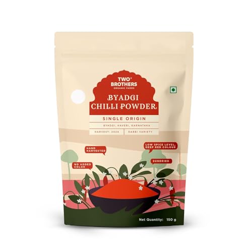 Image of Two Brothers Organic Farms Single Origin Byadgi Chilli Powder 150g