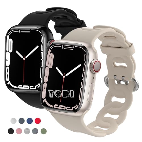 Image of YODI New Edition Soft Silicone Sport Strap Band for Fire-Boltt Ring BSW005, FireBoltt Ring Pro BSW029, CrossBeats Ignite Cube /Surge /S5 /S4 /S3 /S4 Max Smartwatch (Watch Not Included) (B-WINRED)