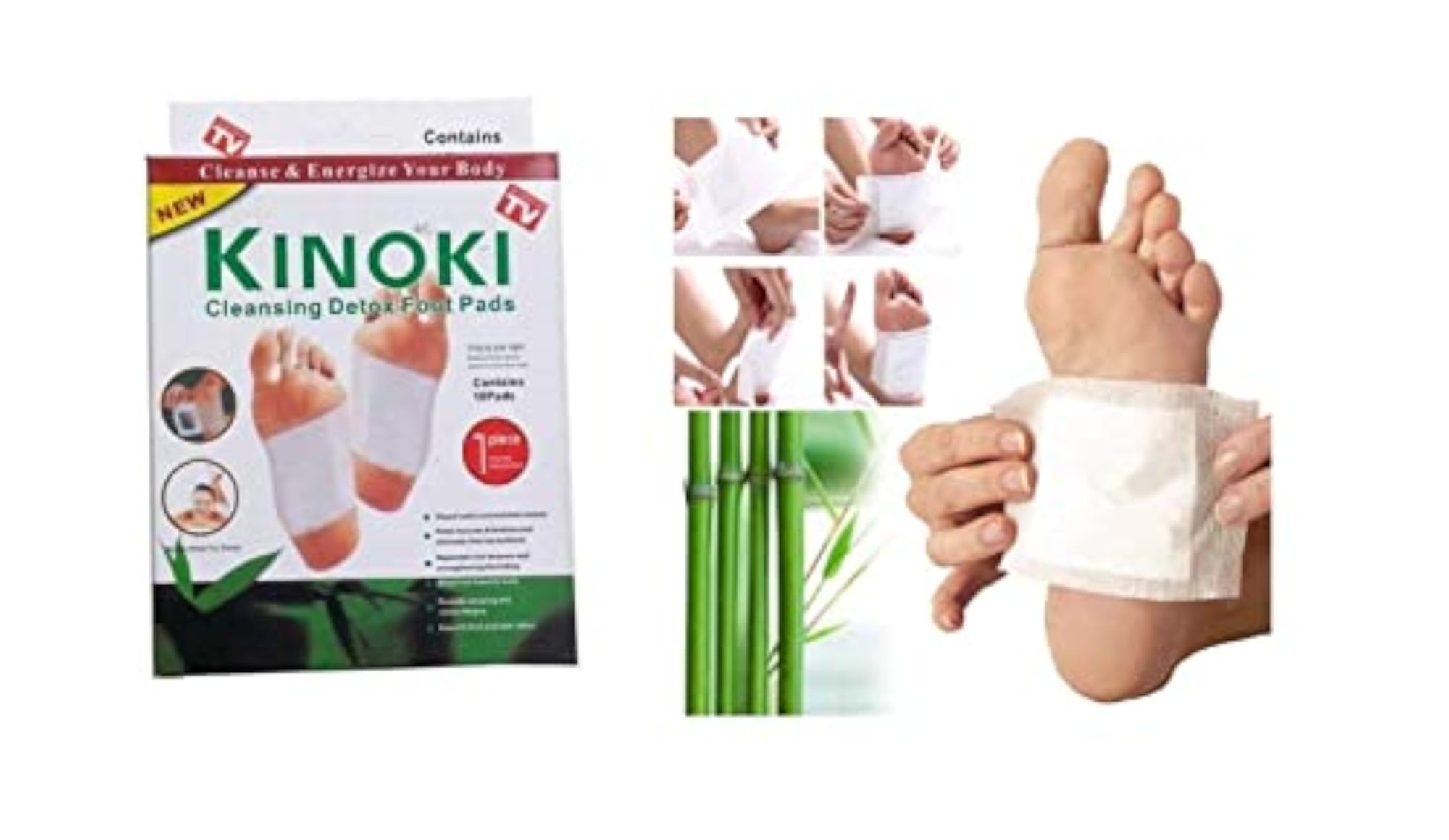Detox Foot Pads, Pack of 5