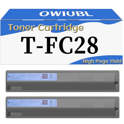 Cartouche T-FC28 cyan haute fluidité pour des graphiques nets sur Toshiba 3520C