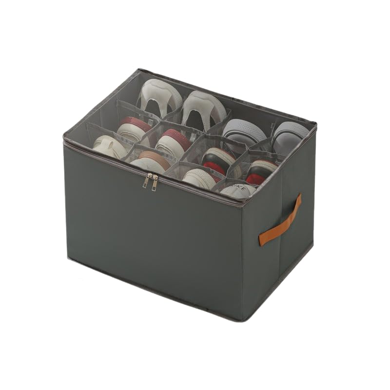 Organizador de tela Oxford para zapatos ropa diversa y almacenamiento plegable