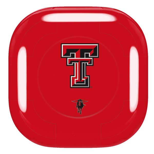 Skinit Decal Audio Skin Compatible with Samsung Galaxy Buds Pro - Officially Licensed Texas Tech Red Raiders Design