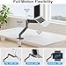MOUNTUP Laptop Stand for Desk, Adjustable Aluminum Laptops Arm Mount for 14-17 Inch Notebook & 32
