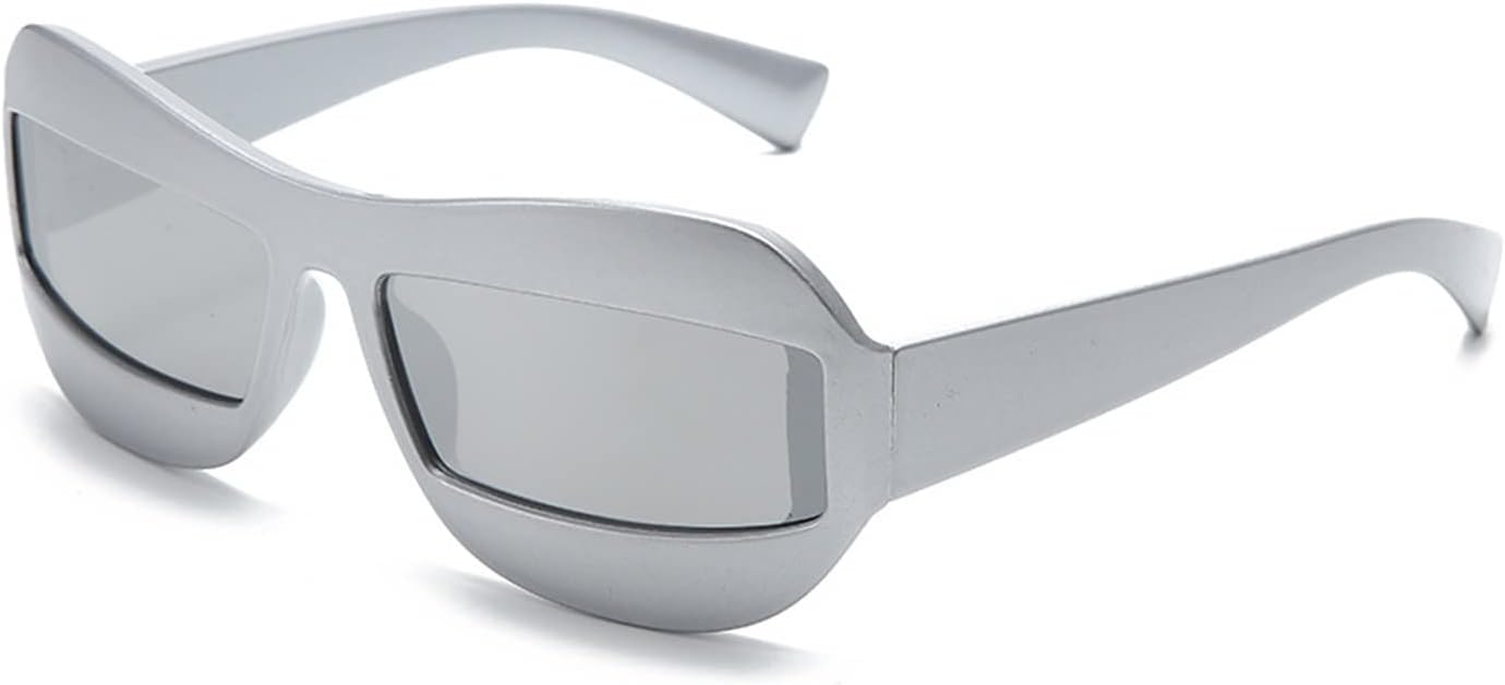 Men's Outdoor Vacation Large Frame Sunglasses Sports Women Driving Decorative Sun Glasses