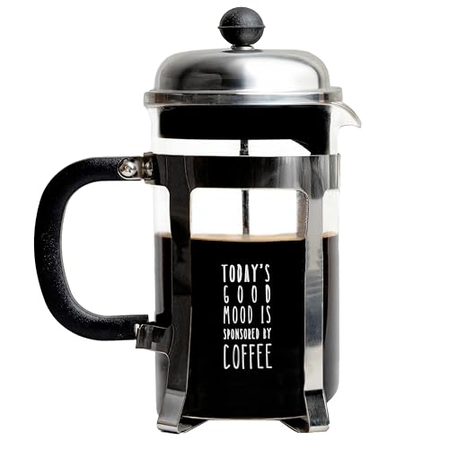 Image of Sipologie Vintage French Press, Silver, 600ml - Mood by Coffee