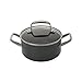 Arcos Endura Cacerola Antiadherente, Acero Inoxidable, Negro, 16 mm
