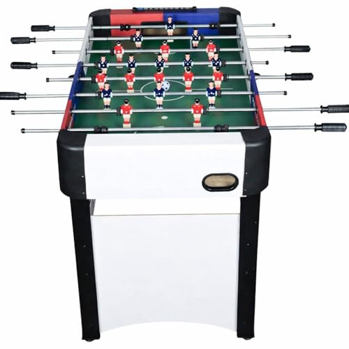 Image of IRIS 48-Inch Soccer Foosball Table for Kids & Adults - Heavy Duty Indoor Arcade Game, Sturdy Construction with Smooth Rods & Score Counter