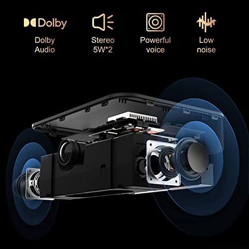 Image of WZATCO Alpha 2 (Upgraded) Native 1080P Full HD 4K HDR | 840 ANSI, Auto (Focus + 6D Keystone) | Android 9, Certified Dolby, WiFi 6, BT 5.1 | Projector for Home, Outdoor, Office