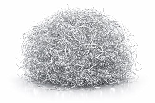 TK Gruppe Timo Klingler Engelshaar gelockt 15 gr. Lametta Silber für...