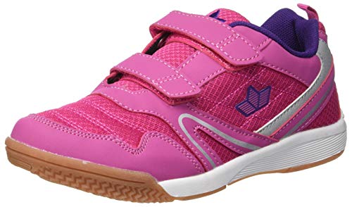 Lico Boulder V, Mädchen Multisport Indoor Schuhe, Blau (PINK/LILA PINK/LILA), 38 EU (4 UK)