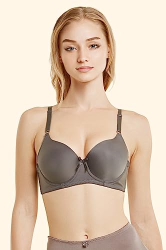 Image of Mamia Women's Basic Plain Bras, Pack of 6