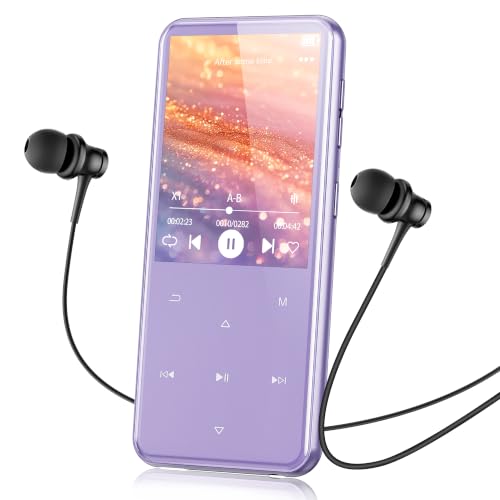 Image of AGPTEK 32GB MP3 Player with Bluetooth, M3 2.4'' Player with Speaker