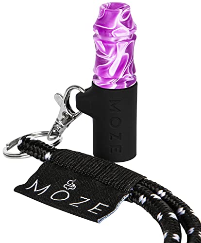 Moze Tip Wild Line Purple - Hygienemundstücke - Mundstück Shisha - Zum Aufstecken - Alle Shisha Mundstücke (Purple) – Bild 3