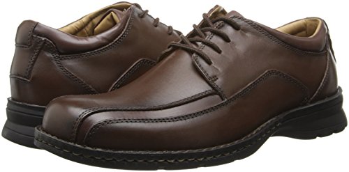 Dockers Men’s Trustee Leather Oxford Dress Shoe,Dark Tan,7.5 M US