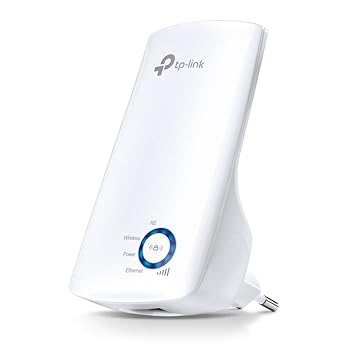 TP-Link TL-WA850RE N300 Wireless Range Extender, Broadband/Wi-Fi Extender, Wi-Fi Booster/Hotspot with 1 Ethernet Port, Plug and Play, Built-in Access Point Mode - image, photos