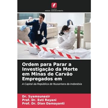 Capa do livro Ordem para Parar a Investigação da Morte em Minas de Carvão Empregados em: A Capital da República de Nusantara da Indonésia