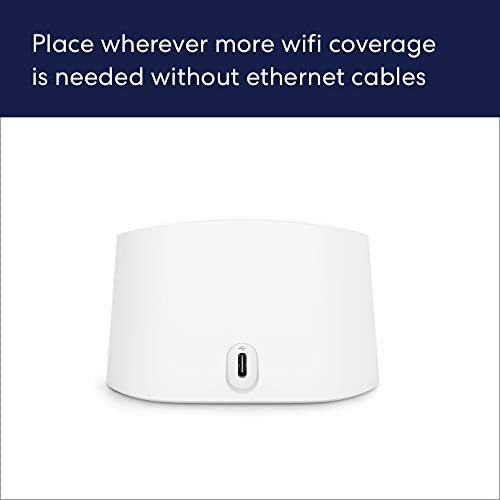 Amazon eero 6 mesh wifi add-on extender - Add up to 1,500 sq. ft. of Wi-Fi 6 coverage. Required eero mesh wifi system not included — view 6