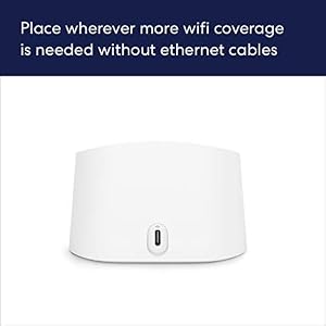 Like-New Amazon eero 6 mesh wifi add-on extender - Add up to 1,500 sq. ft. of Wi-Fi 6 coverage. Required eero mesh wifi system not included — photo 6 of 6