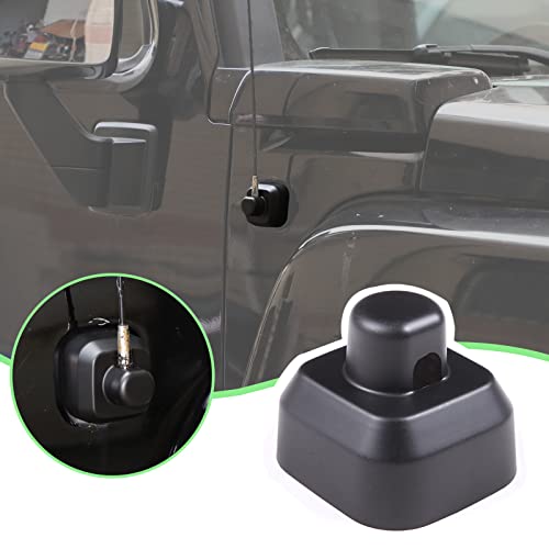 Cubierta de antena Hummer H3 en negro mate con base adhesiva de alta fijación