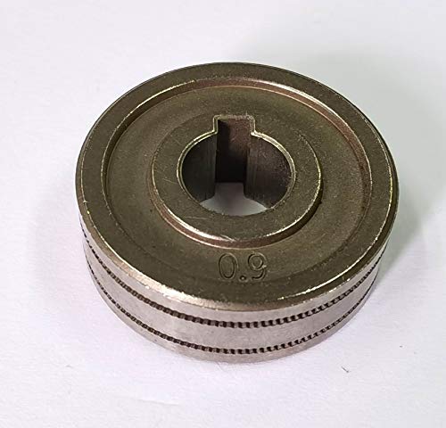 CHNSALESCOM Mig Welder Alimentador de alambre Rodillo impulsor Rodillo Piezas Diámetro 30 mm .023 '.030 .035' .040 '.045' (K-Groove .030'-.035' )