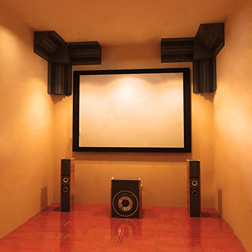 Acoustic Panels Bass Trap Studio Corner Wall Studio Foam Sound Proof Panels Noise Dampening Foam 8 Pack-8.3" 4.7" 4.7" by YWSHUF - Image 7