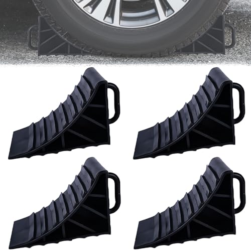 Leikurvo Lot de 4 cales de roue avec poignée, 180 x 90 x 110 mm...