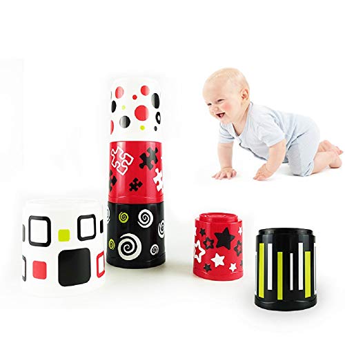 Image of Miniland Educational - First Senses Stacking Cups, Multi, 97311