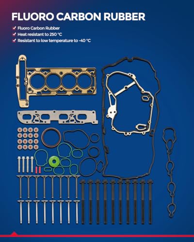 Image of KAX HS26517PT Head Gasket Set Fit for Chevy Equinox /GMC Terrain 2010-2017, Buick Verano 2012-2017, Captiva Sport 2012-2015, Regal 2011-2017, Malibu 2013-2014, Lacrosse 2010-2016, Impala 2014 2.4L