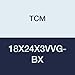 TCM 18X24X3VVG-BX NBR (Buna Rubber)/Carbon Steel Oil Seal, VG Type, 0.709" x 0.945" x 0.118"